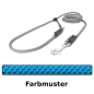 Preview: EASYLONG Hundeleine - L - 2m - blau mit schwarzen Haken